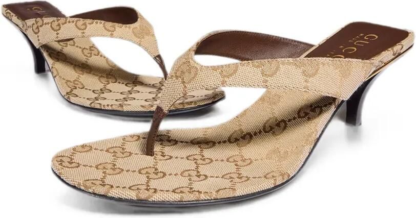 Gucci Vittoria string Beige - Foto 4