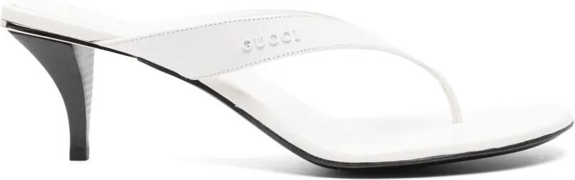 Gucci Vittoria thong sandals Wit