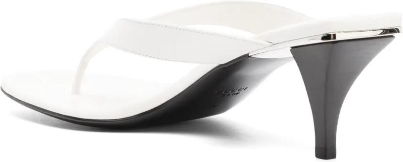 Gucci Vittoria thong sandals Wit - Foto 4