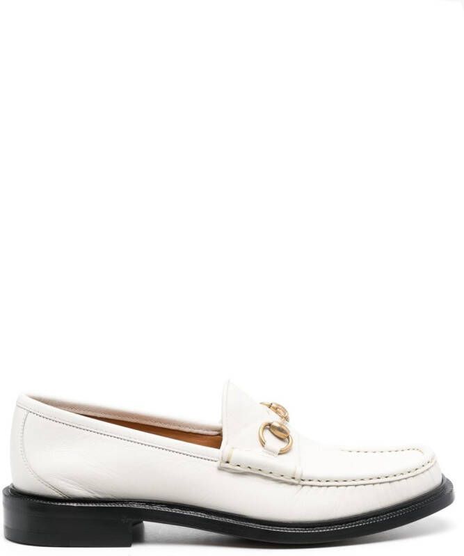 Gucci Loafers met ronde neus Wit