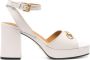 Gucci Horsebit leren sandalen Beige - Thumbnail 1