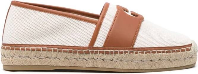 Gucci Espadrilles met logo Wit