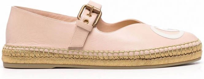 Gucci Leren espadrilles Roze - Schoenen.nl