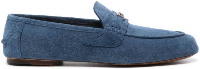Gucci Loafers met GG-logo Blauw