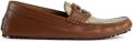 Gucci Leren loafers met GG-logo Bruin - Bruin