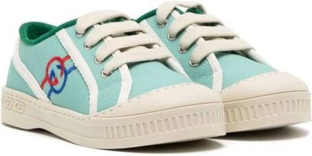 Gucci Kids 1977 Tennis G sneakers Blauw