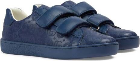 Gucci Kids Ace Double G sneakers Blauw