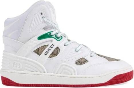 Gucci Kids Basket sneakers Wit