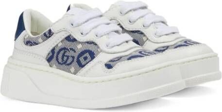 Gucci Kids Sneakers met GG logo Wit Schoenen
