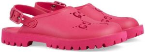 Gucci Kids GG slingback muiltjes Roze