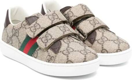 Gucci Kids GG Supreme sneakers Beige