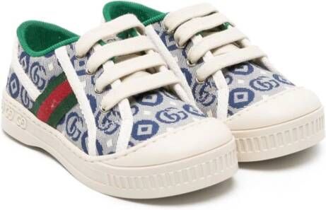 Gucci Kids Tennis 1977 sneakers Blauw