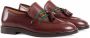 Gucci Kids Leren loafers Rood - Thumbnail 1