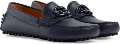 Gucci Kids Loafers met logo 4009 BLUE