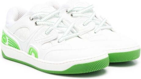 Gucci Kids Sneakers met vlakken Wit