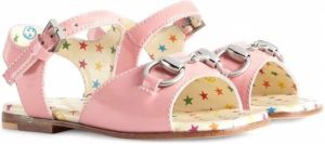 Gucci Kids Sandalen met glitter Roze