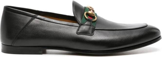 Gucci Loafers met Horsebit-detail Zwart