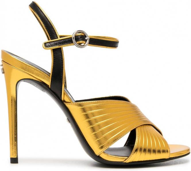 Gucci Leren sandalen Goud - Schoenen.nl