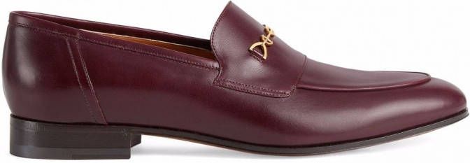 Gucci Loafers met GG-logo Rood