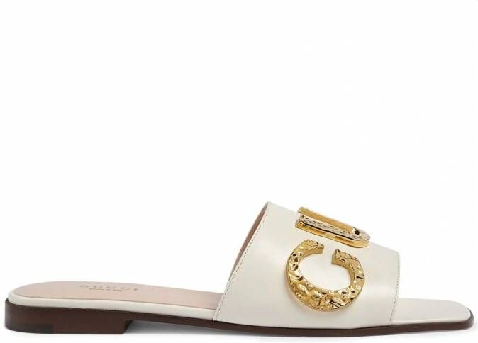 Witte Gucci slippers online kopen? Vergelijk op Schoenen.nl