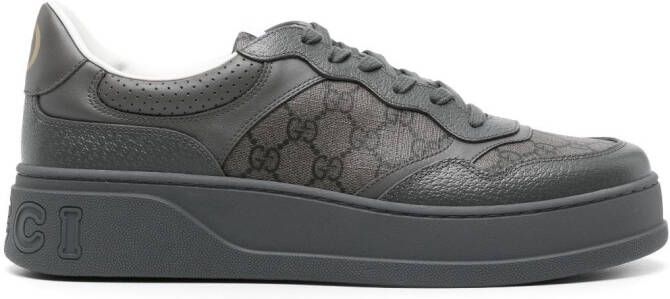 Gucci GG Supreme sneakers met vlakken Grijs