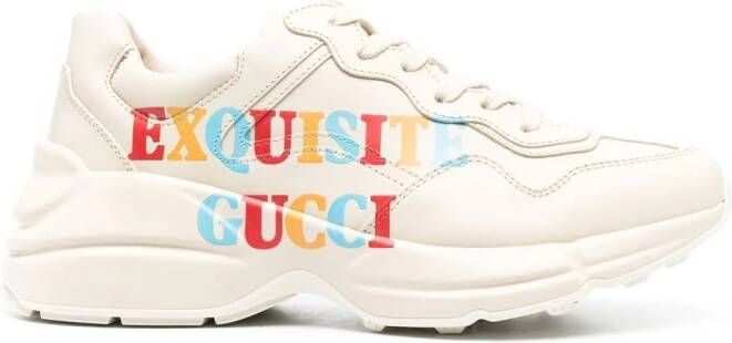 Gucci Rhyton Exquise low-top sneakers Wit