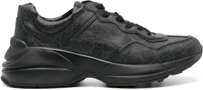 Gucci Rhyton GG Supreme sneakers Zwart