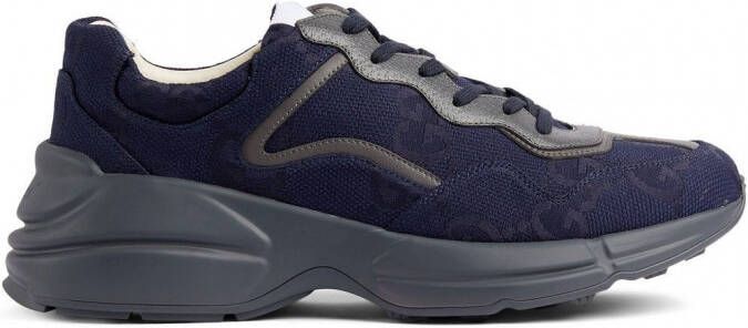 Gucci Rhyton sneakers Blauw - Foto 1