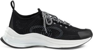 Gucci Run sneakers met mesh Zwart