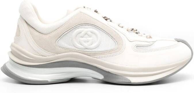 Gucci Run sneakers met vlakken Wit