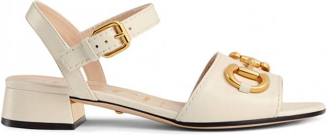 Gucci Sandalen met gesp Wit - Schoenen.nl