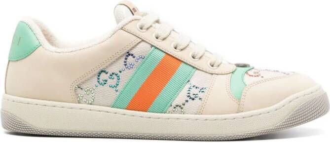 Gucci Sneakers met vlakken Beige