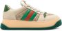 Gucci Screener leren sneakers Beige - Thumbnail 1