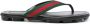 Gucci Teenslippers met Web-streep Zwart - Thumbnail 1