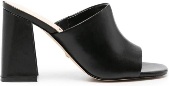 GUESS USA 95mm Keila leather mules Zwart