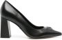 GUESS USA Barson 85 leren pumps Zwart - Thumbnail 1