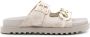 GUESS USA Fadey slippers met kettingdetail Beige - Thumbnail 1