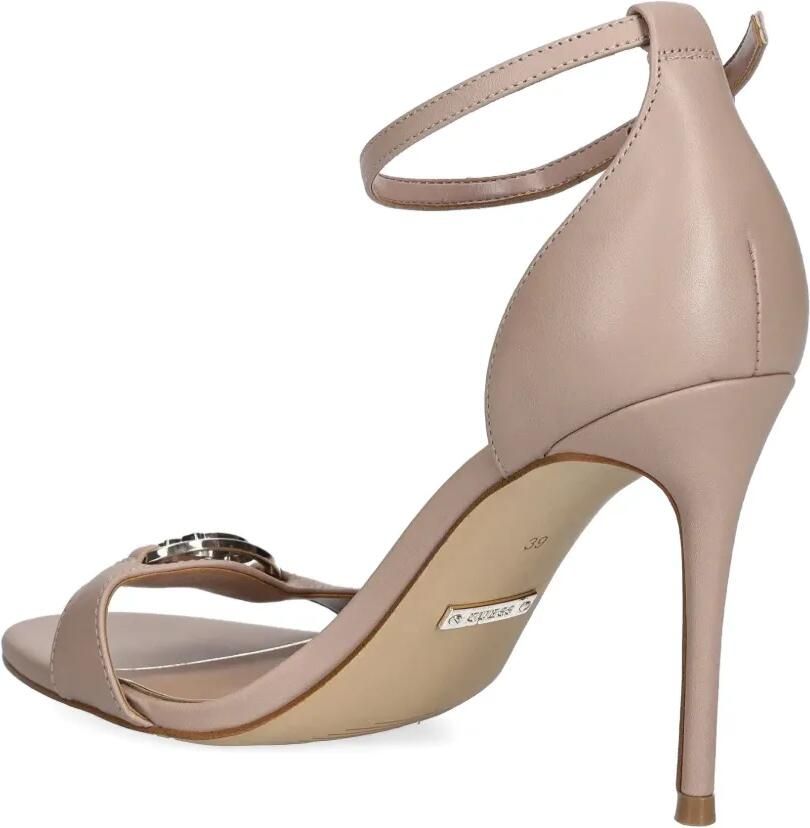 GUESS USA 100 mm leren pumps met hakken Roze - Foto 2