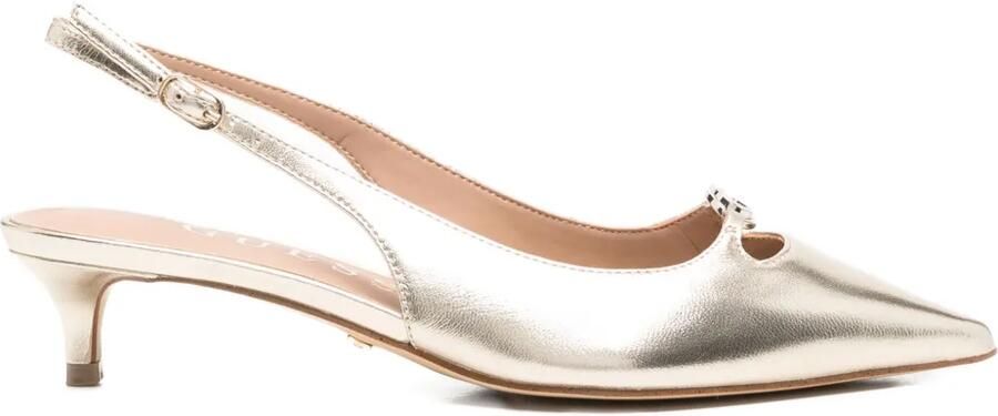 GUESS USA 40 mm slingback pumps Goud