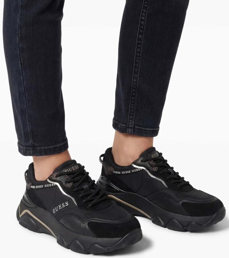 GUESS USA Active One low-top sneakers Zwart - Foto 2
