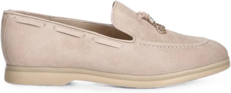 GUESS USA Aryanai suède loafers Beige