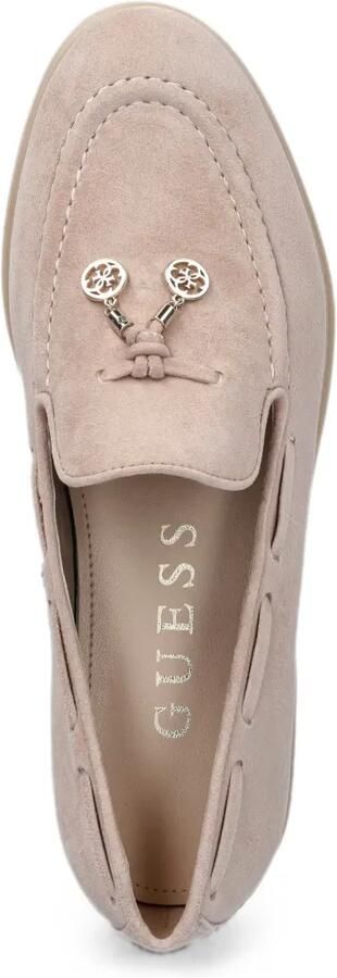 GUESS USA Aryanai suède loafers Beige - Foto 4