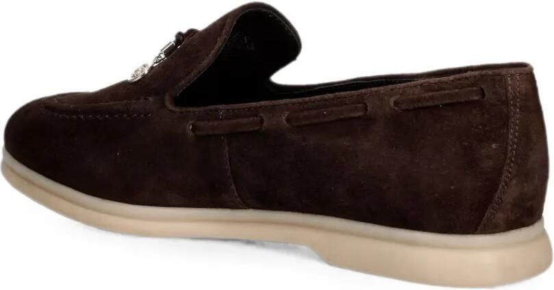 GUESS USA Aryanai suède loafers Bruin - Foto 2