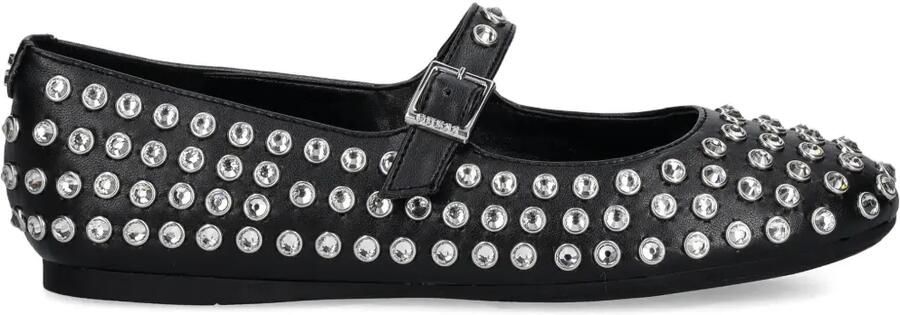 GUESS USA Ballerina's met studs en gesp Zwart