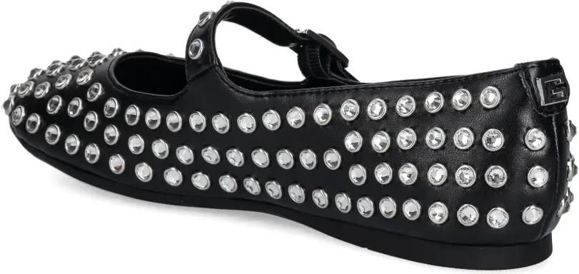 GUESS USA Ballerina's met studs en gesp Zwart - Foto 3