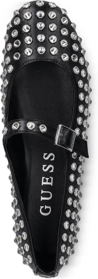 GUESS USA Ballerina's met studs en gesp Zwart - Foto 4