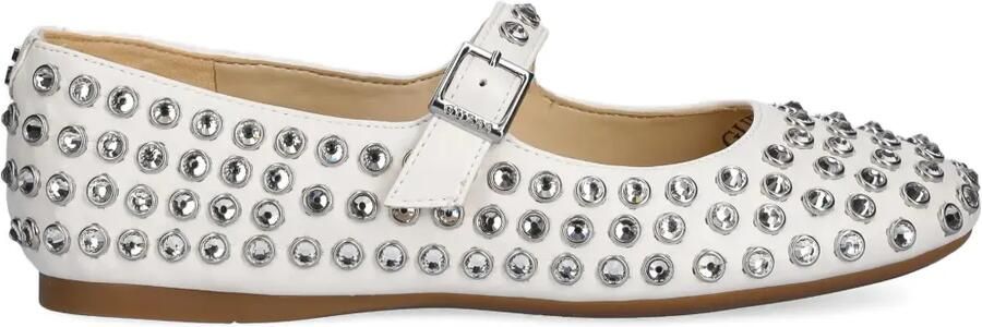 GUESS USA Ballerina's met studs Wit