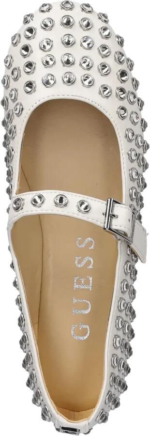 GUESS USA Ballerina's met studs Wit - Foto 3