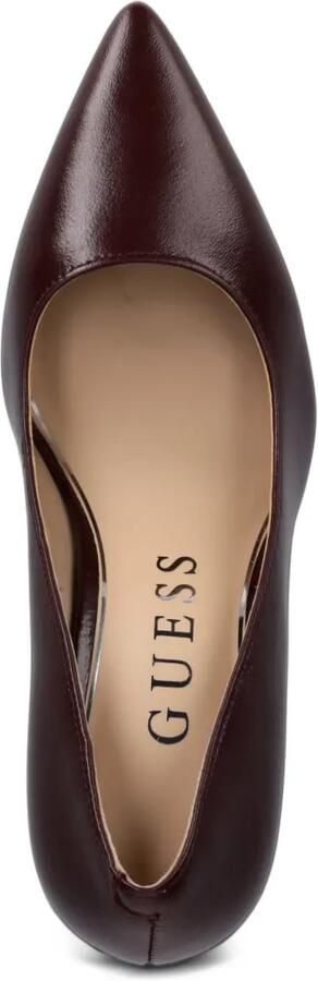 GUESS USA Barchie pumps met blokhak en puntige neus Rood - Foto 4