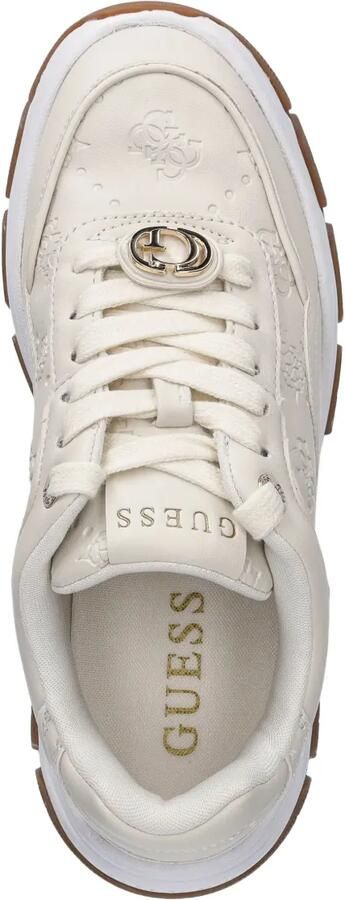 GUESS USA Berret 4G sneakers met pioenrozen patroon Beige - Foto 4